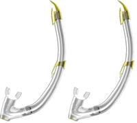 SEAC Fast WV, Tuba avec Valve de vidange, ideale pour la plongée et Le Snorkeling, Tuba pour Adultes (Lot de 2)