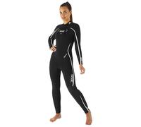 SEAC Feel-S Lady 3mm - Combinaison Femme en néoprène UltraStretch 3 mm, avec Fermeture éclair arrière YKK, Coutures Flatlock et genouillères renforcées - Combinaison de plongée, Snorkeling et apnée
