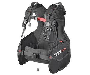 Seac GAV Veste de plongée Unisexe pour Adulte Noir Taille XS