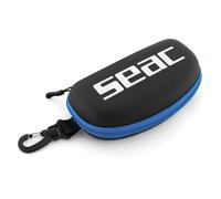 SEAC Goggle Case Étui semi-rigide pour lunettes de natation avec mousqueton Mixte