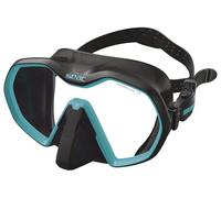 Seac Icona, Masque de plongée Mono-Verre, Made in Italy, Noir/Tiffany, Standard