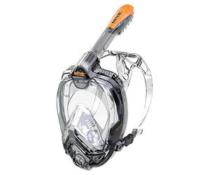 Seac Libera, Masque de Plongée avec Tuba Intégré de dernière Génération, Silicone Hypoallergénique, Libération Rapide