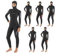 Seacsub Liberty 7 Mm Woman Diving Wetsuit Noir 2XL Femme