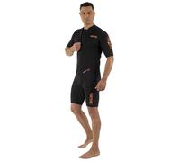 SEAC Liberty Short Man - Combinaison Courte Homme 3,5mm en néoprène|pour plongée et Sports Nautiques, Résistante avec Renforts Supratex, Fermeture éclair sur Le Devant et Tailles en Couleurs
