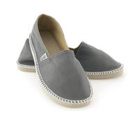 SEAC Malaga, Espadrilles décontractées pour Femmes et Hommes en Toile et Coutures Apparentes Classiques, Semelle antidérapante