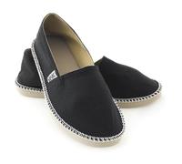 SEAC Malaga, Espadrilles décontractées pour Femmes et Hommes en Toile et Coutures Apparentes Classiques, Semelle antidérapante