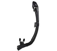 SEAC Mixte Fast Tuba À Séchage Rapide pour Adultes avec Système Dry Top Et Valve De Purge, Noir/Bleu, Standard EU