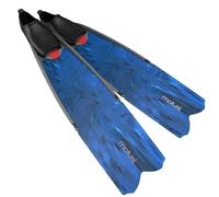 SEAC Motus, Palmes Longues de Loisir et de compétition pour la plongée, l'apnée et la Chasse sous-Marine, Bleu, 43/44