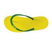 SEAC Ohau, Tongs en Caoutchouc pour la Mer, la Piscine, la Plage et Le Bateau, Jaune/Vert, 37/38
