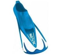 SEAC Palmes Chaussantes Courtes Team de Natation Plongée Activités Aquatiques et Nautiques - Bleu Bleu G