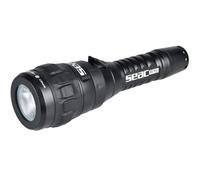 Torche R15 Seac Couleur Noire 1 LED Rechargeable (Faisceau Réglable)