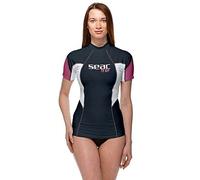 Seac Raa Evo Rashguard Lycra Flex Femme Haut Manches Courtes - Tissu Haute élasticité - Protection UV 97.5%