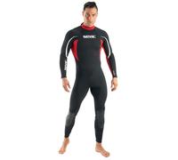 Seac Relax Monopièce 2.2mm Idéale pour Snorkeling, Plongée, Natation et Activités Nautiques Homme, Noir/Rouge
