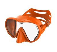 SEAC Rondò Masque Frameless Monoverre en Silicone pour la Plongée et Le Snorkeling ou Set Combo Masque + Tuba SEAC Reverse Dry, Système Dry Top et Valve de Purge