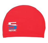 Seac Seac Lycra JR Bonnet de Bain de Piscine pour Enfants en Tissu Rouge