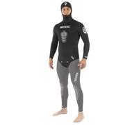 SEAC Seal Jacket - Veste de Combinaison Homme Deux pièces de 5 mm avec Capuche | Freediving & Pêche Sub | Intérieur Open Cell, Aquastop Visage Poignets et Chevilles, Néoprène Stretch, M