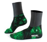 SEAC Seal Skin Chaussettes thermiques pour apnée et pêche sous-marine en néoprène camouflage de 3 mm Mixte (lot de 1)