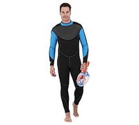 SEAC Sense Long, Combinaison Monopièce de Plongée et Natation Homme, Néoprène Super élastique en 3 mm