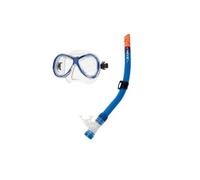 Seac Set Bis Capri Md Siltra Masque Et Tuba Soupape Bleu Bleu