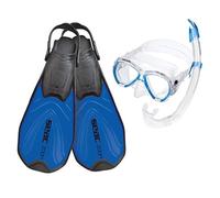 SEAC Set Zoom Kit Snorkeling pour Adult avec Palmes, Masque et Tuba Mixte