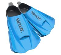 SEAC Shuttle Flex Palmes Courtes 100% Silicone Unisex-Adult, Bleu Clair, 38/39