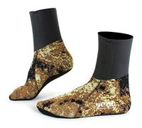 SEAC Skin Chaussettes Thermiques pour apnée et pêche sous-Marine en néoprène Camouflage de 3 mm. Mixte, Camo Marron, XXL