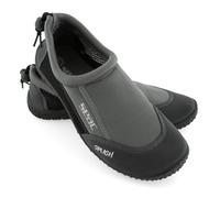 SEAC Splash, Chaussures de Rocher pour Adultes et Enfants, Chaussures à séchage Rapide pour la mer, la Plage et la Piscine, Gris/Noir, 47