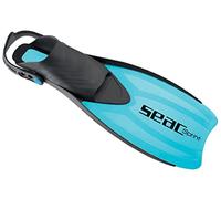 SEAC Sprint Palme réglable chaussante pour Snorkeling Bleu XXS/XS