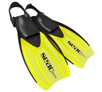 SEAC Sprint Palme réglable chaussante pour Snorkeling Jaune XXS/XS