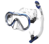 Seac Sub Boss Masque De Plongée Avec Tuba Noir Ou Bleu