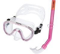 Seac Set masque et tuba Marina – embout buccal silicone transparent rose – Complet