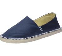 Seac Malaga, Espadrilles décontractées pour femmes et hommes en toile et coutures apparentes classiques, semelle antidérapante