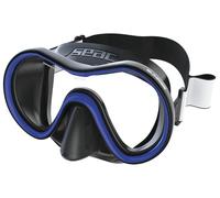 SEAC Sunrise, Masque monoverre en Verre Trempé pour la Plongée sous-Marine et en apnée avec Boucle 3D, avec Sangle Textile ou en Silicone
