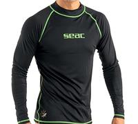T-shirt Seac T-Sun manche longue noir vert - XS