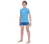 Seac T-Sun RashGuard Enfant TShirt Anti UV Protéction Soleil Manchon Court Bleu