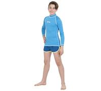 Seac T-Sun RashGuard Enfant TShirt Anti UV Protéction Soleil Manchon Longue Bleu