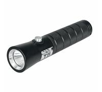 SEAC T5, Torche de plongée en Aluminium avec Verre Optique trempé, 300 Lumen, Cree XPG2 LED, Dimensions 14.4x3.2 mm
