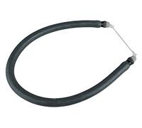 Seac Tripower élastique Circulaire pour la pêche sous-Marine avec Ogive en dyneema Fabriqué en Italie Unisex-Adult, Noir, Ø14,5mm X 44cm