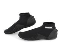 SEAC Tropic Bottes Courtes en néoprène, Noir, 2 mm/XL