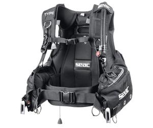 SEAC Type, BCD pour la plongée sous-Marine Ergonomique et hydrodynamique