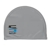 SEAC Casquette en Tissu Lycra pour Nager dans la Piscine, idéale pour Les Hommes et Les Femmes Bonnet Unisexe-Adulte, Gris, Taille Unique