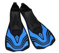 SEAC Vela, Palmes Courtes Chaussantes pour la Natation en Piscine et en Mer, Bleu, 46-47