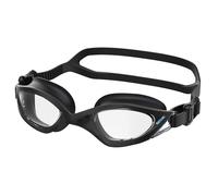 SEAC VIPER, lunettes de natation haut de gamme, antibuée et anti-rayures, pour des performances de haut niveau, homme et femme, noir verres transparents