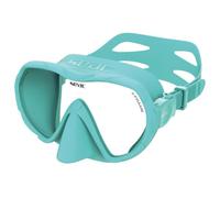 SEAC X-Frame Masque de plongée sans cerclage en Silicone Mono-hublot en Verre trempé | Vision Nette, Volume réduit et stabilité | pour plongée sous-Marine et Snorkeling - Fabriqué en Italie