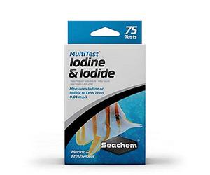 Seachem Laboratories MultiTest Iodine & Iodide, 75 Tests