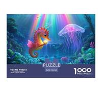 SeaCheval 1000 Pieces Jigsaw Puzzles for Adults Family Challenge Toys Stress Relieving Entertainment Exercise The Memory of The Brain for Adults and Kids, Age 12 Years Up 70x50cm/1000pcs