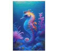 SeaCheval Puzzles Adulte 1000 Pieces Cadeau Famille Puzzle Classique 3D EnfantsJouet en Bois Cadeau Unique 78×53cm