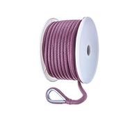 Seachoice Corde d'ancrage de Bateau à Double Tresse, Nylon, Ligne Achor, 0,95 cm x 30,5 m, Bordeaux