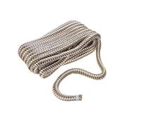 Seachoice Double Braid Nylon Dock Line with Eye Splice, Pre-Shrunk, Heat Stabilized, Various Sizes and Colors