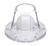 Seachoice Scupper autobloquant, Grand, Transparent, Convient aux Ouvertures de 3,8 à 7,6 cm